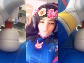 Cosplay senhora dva agradável agony incrível orgasmo amadora gaja masturbação até forte orgasmo safada gozando gostoso